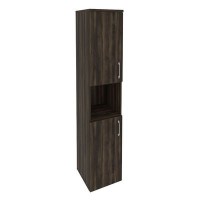 Onix O.SU-1.5(L) (Дуб Мали) Шкаф высокий узкий левый (2 низких фасада ЛДСП)