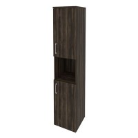 Onix O.SU-1.5(R) (Дуб Мали) Шкаф высокий узкий правый (2 низких фасада ЛДСП)