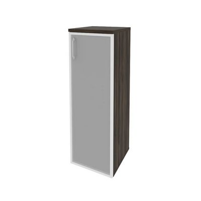 Onix O.SU-2.4R(R) (Дуб Мали) Шкаф средний узкий правый (1 средний фасад стекло в раме)