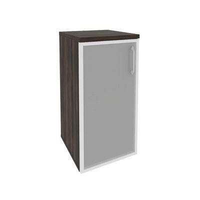 Onix O.SU-3.2R(L) (Дуб Мали) Шкаф низкий узкий левый (1 низкий фасад стекло в раме)