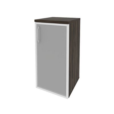 Onix O.SU-3.2R(R) (Дуб Мали) Шкаф низкий узкий правый (1 низкий фасад стекло в раме)