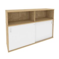 Onix O.SHKO-2.8 T (Тиквуд Светлый/Белый Бриллиант) Шкаф-купе приставной / опорный