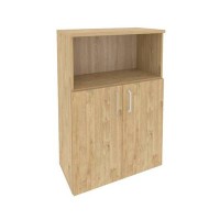 Onix O.ST-2.1 (Тиквуд Светлый) Шкаф средний широкий (2 низких фасада ЛДСП)