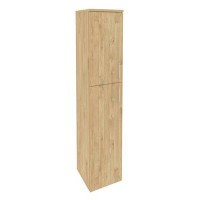 Onix O.SU-1.8(L) (Тиквуд Светлый) Шкаф высокий узкий левый (1 средний фасад ЛДСП + 1 низкий ЛДСП)