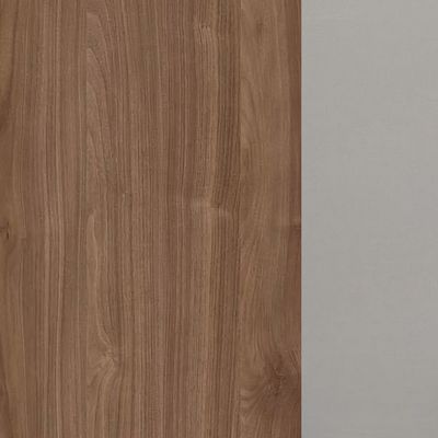 Поло PENG168 WDAL (Орех браун/Алюминий) Стол, 2 громмета