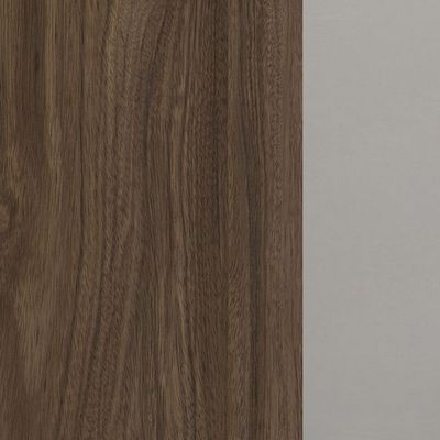 Polo PEN2TG148 WNAL (Орех/Алюминий) Составной стол на 2 рабочих места, 4 громмета