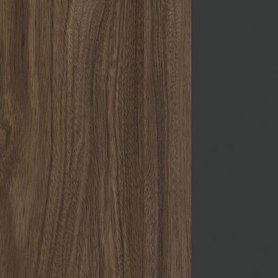 Polo PEN2TG147 WNAN (Орех/Антрацит) Составной стол на 2 рабочих места, 4 громмета