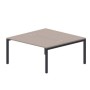 Polo PEN2TG168 TRAN (Тортора/Антрацит) Составной стол на 2 рабочих места, 4 громмета