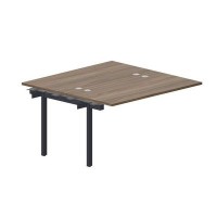 Polo PEN2TPG147 WNAN (Орех/Антрацит) Приставной стол на 2 рабочих места, 4 громмета