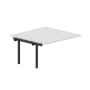 Polo PEN2TPS147 BLAN (Белый/Антрацит) Приставной стол на 2 рабочих места