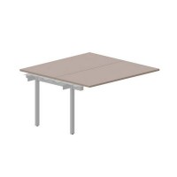 Polo PEN2TPS147 TRAL (Тортора/Алюминий) Приставной стол на 2 рабочих места