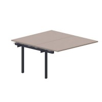 Polo PEN2TPS148 TRAN (Тортора/Антрацит) Приставной стол на 2 рабочих места