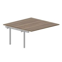 Polo PEN2TPS168 WNAL (Орех/Алюминий) Приставной стол на 2 рабочих места