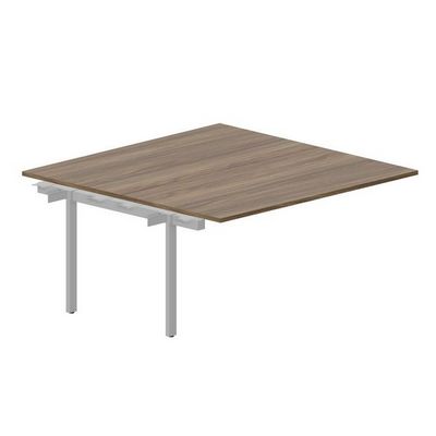 Polo PEN2TPS168 WNAL (Орех/Алюминий) Приставной стол на 2 рабочих места