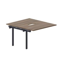 Polo PEN2TPV127 WNAN (Орех/Антрацит) Приставной стол на 2 рабочих места, 2 эргономичных выреза