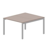 Polo PEN2TS127 TRAL (Тортора/Алюминий) Составной стол на 2 рабочих места