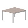 Polo PEN2TS127 TRAL (Тортора/Алюминий) Составной стол на 2 рабочих места