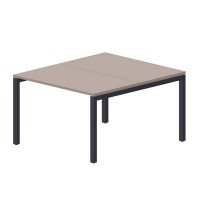 Polo PEN2TS127 TRAN (Тортора/Антрацит) Составной стол на 2 рабочих места