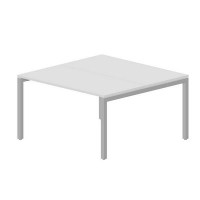 Polo PEN2TS147 BLAL (Белый/Алюминий) Составной стол на 2 рабочих места