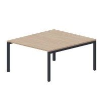 Polo PEN2TS148 OWAN (Светлый дуб/Антрацит) Составной стол на 2 рабочих места