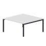Polo PEN2TS168 BLAN (Белый/Антрацит) Составной стол на 2 рабочих места