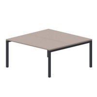 Polo PEN2TS168 TRAN (Тортора/Антрацит) Составной стол на 2 рабочих места