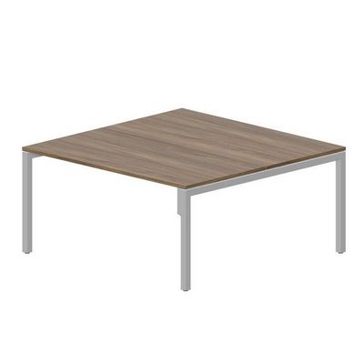 Polo PEN2TS168 WNAL (Орех/Алюминий) Составной стол на 2 рабочих места