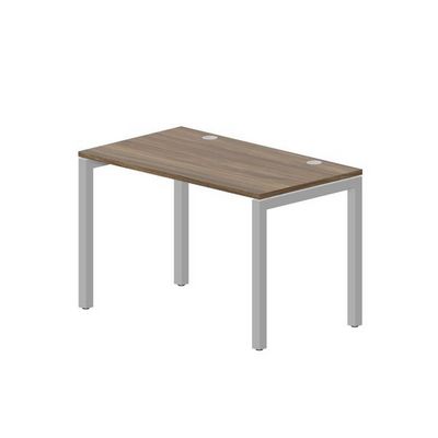 Polo PENG127 WNAL (Орех/Алюминий) Стол, 2 громмета