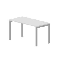 Polo PENG147 BLAL (Белый/Алюминий) Стол, 2 громмета