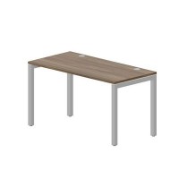 Polo PENG147 WNAL (Орех/Алюминий) Стол, 2 громмета