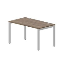 Polo PENG148 WNAL (Орех/Алюминий) Стол, 2 громмета