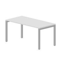 Polo PENG168 BLAL (Белый/Алюминий) Стол, 2 громмета