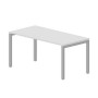 Polo PENG168 BLAL (Белый/Алюминий) Стол, 2 громмета