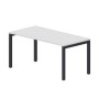 Polo PENG168 BLAN (Белый/Антрацит) Стол, 2 громмета