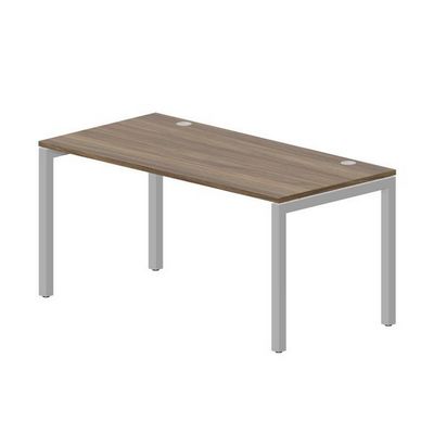 Polo PENG168 WNAL (Орех/Алюминий) Стол, 2 громмета