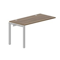 Polo PENPG147 WNAL (Орех/Алюминий) Стол приставной, 2 громмета