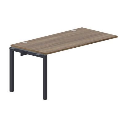 Polo PENPG168 WNAN (Орех/Антрацит) Стол приставной, 2 громмета