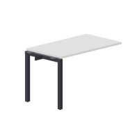 Polo PENPS127 BLAN (Белый/Антрацит) Стол приставной