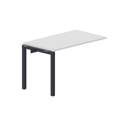 Polo PENPS127 BLAN (Белый/Антрацит) Стол приставной