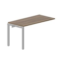 Polo PENPS147 WNAL (Орех/Алюминий) Стол приставной