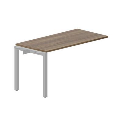 Polo PENPS147 WNAL (Орех/Алюминий) Стол приставной