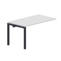 Polo PENPS148 BLAN (Белый/Антрацит) Стол приставной