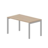 Polo PENS148 OWAL (Светлый дуб/Алюминий) Стол
