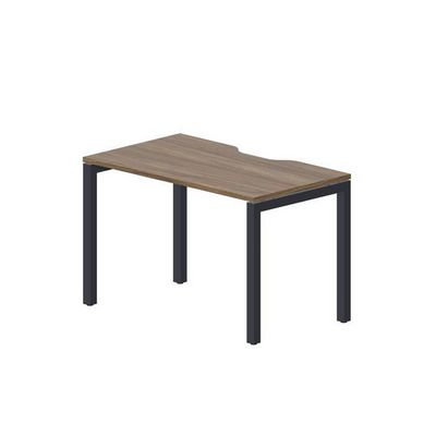 Polo PENV127 WNAN (Орех/Антрацит) Стол с эргономичным вырезом