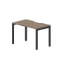 Polo PENV127 WNAN (Орех/Антрацит) Стол с эргономичным вырезом