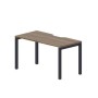 Polo PENV147 WNAN (Орех/Антрацит) Стол с эргономичным вырезом