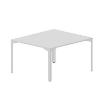 Ray RY2TG127 BLBL (Белый/Белый) Составной стол на 2 рабочих места, 4 громмета