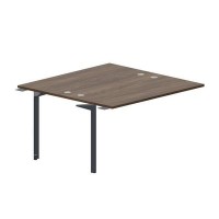 Ray RY2TPG147 WNAN (Орех/Антрацит) Приставной стол на 2 рабочих места, 4 громмета