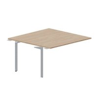 Ray RY2TPS147 OWTI (Светлый дуб/Титан) Приставной стол на 2 рабочих места, без отверстий