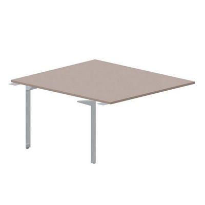 Ray RY2TPS148 TRTI (Тортора/Титан) Приставной стол на 2 рабочих места, без отверстий